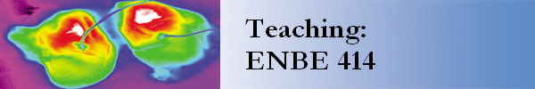 Teaching:
ENBE 414